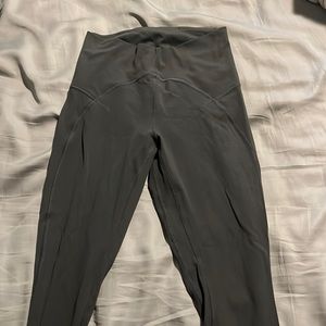 Lululemon dark gray align leggings
